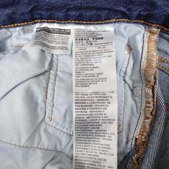 Levi's 501 Premium Jeans Women's 29x30 Original Fit 100% Cotton Denim - Picture 3 of 13